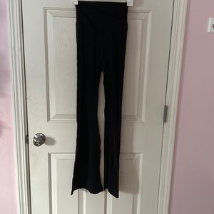 Black aerie offline crossed leggings